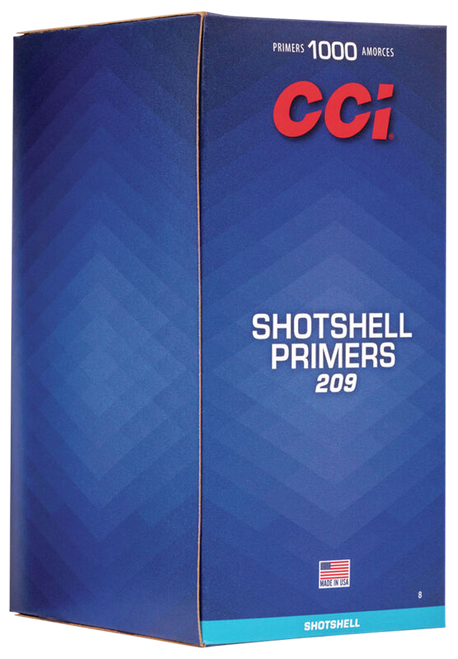 CCI 8 Shotshell Primers 209 Shotgun 1000/Box