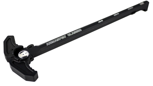 Armaspec ARM166-BLK Classic Charging Handle Black Aluminum Ambidextrous Hand