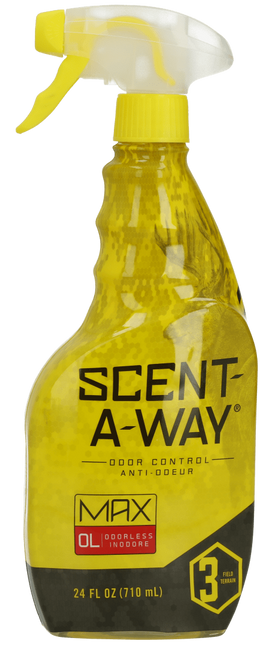Scent-A-Way 100083 Max Field Spray Odor Eliminator Odorless Scent 24 oz Trigger Spray