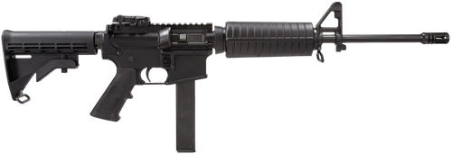 Colt Mfg AR6951 M4 Carbine 9mm Luger 32+1 16.10" Barrel, Black Rec/Barrel, A2 Flash Hider, Black 4 Position Collapsible Stock, Black Polymer Grip