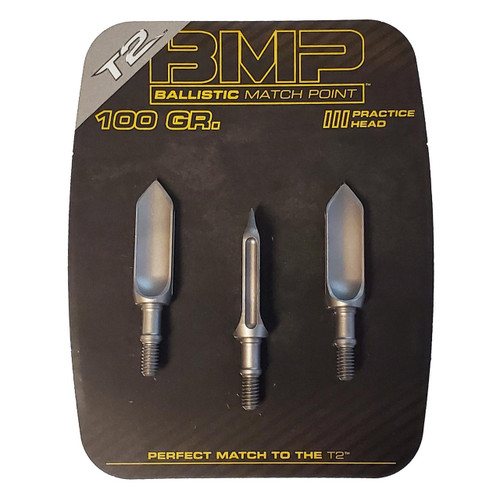 G5 Outdoors T2: Practice Head 100gr BMP 3/pk