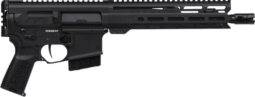 CMMG 34A840F-AB Dissent MK4 338 ARC 10+1 10.50" Black Nitride Threaded Barrel, 9.60" M-LOK Handguard, Black Armor Cerakote Aluminum Picatinny Rail Receiver, Rear Picatinny Rail, CMMG Zeroed Grip