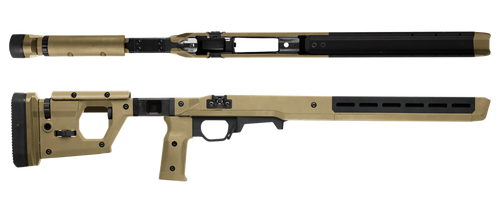 Magpul MAG997-FDE Pro 700 Stock Fixed w/Aluminum Bedding Flat Dark Earth Synthetic for Remington 700 SA