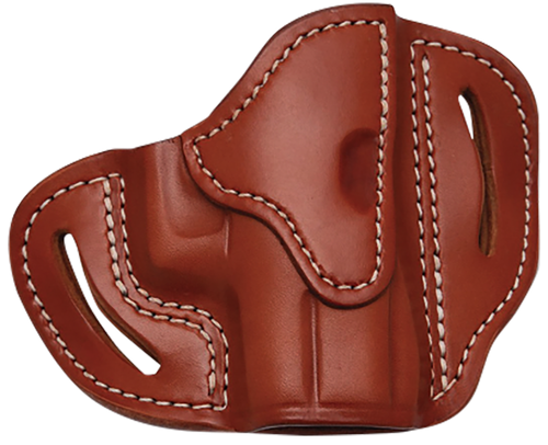 1791 Gunleather BHCCBRR BHC  OWB Size C Classic Brown Leather Belt Slide Compatible w/Glock 43/Sig P365/Walther PPK Right Hand