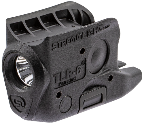 Streamlight 69280 TLR-6 Gun Light  Black 100 Lumens White LED Glock 42/43 (Light Only)