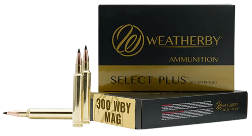 Weatherby H300200ELDX Select Plus  300WthbyMag 200gr Hornady ELD X 20 Per Box/10 Case