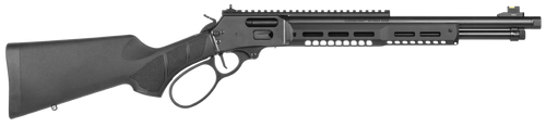 Smith & Wesson 14193 1854 Stealth Hunter 44 Rem Mag 8+1 16.30" Black Armornite Threaded Barrel, Black Anodized Aluminum Receiver w/Picatinny Rail, Fixed w/Textured Grip Panels Black Synthetic Stock