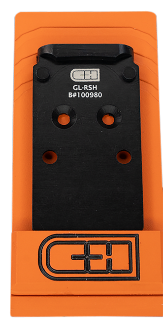 C&h Precision GLRSH V4 MIL/LEO Adapter  Black Anodized Trijicon/Holosun Pattern Footprint