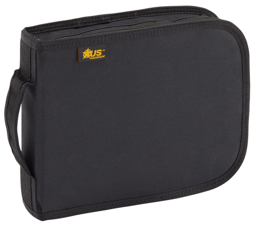 US PeaceKeeper P26108 Handgun Case  Black Holds 1 Handgun Polyester