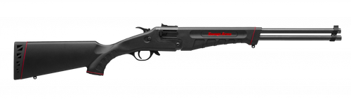 Savage Arms 22435 42 Takedown Full Size 22 WMR/410 Gauge 1rd 20" Satin Black Sporter Barrel, Satin Black Carbon Steel Receiver, Matte Black Fixed Synthetic Stock, Ambidextrous