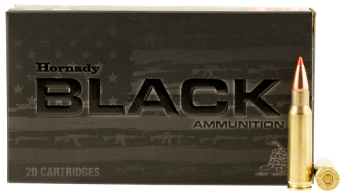 Hornady 83464 Black  6.8mmRemSPC 110gr Hornady V Max 20 Per Box/10 Case