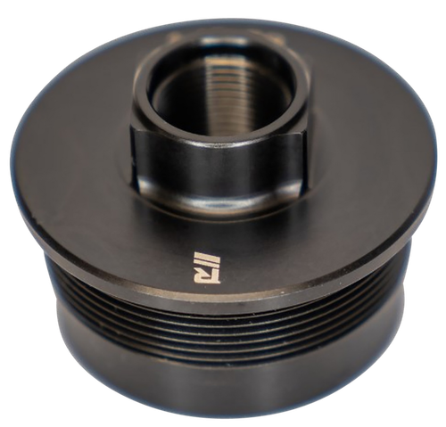 Rugged Suppressors DTM005 Universal Direct Thread Mount  M18x1.5 tpi, Black, Fits 1.375"-24 tpi Tube Threads