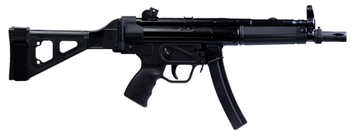 Century Arms HG6034SB-N AP5 P 9mm Luger 30+1 9" Black Threaded Barrel, Black Synthetic SB Tactical Brace, Black Polymer Pistol Grip