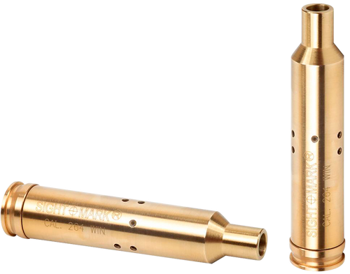 Sightmark SM39004 Boresight  Red Laser for .7mm, .264, .338 Cal Brass Includes Battery Pack & Carrying Case