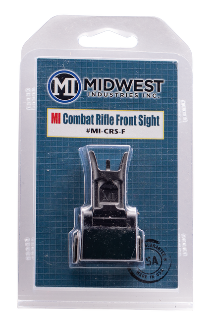 Midwest Industries MICRSF Combat Rifle Flip Front Sight  Black for AR-15, M16, M4
