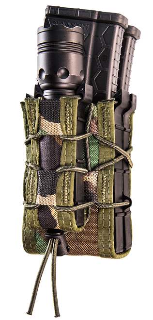 High Speed Gear 112RP0MC TACO X2RP Mag Pouch Double MultiCam Nylon MOLLE Compatible w/ Rifle Compatible w/ Pistol