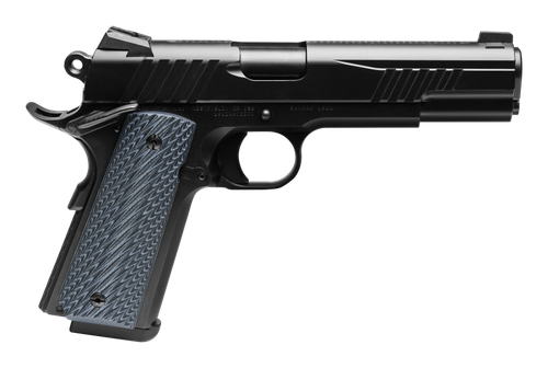 Savage Arms 67204 1911 Government 9mm Luger 10+1 5" Black Stainless Steel Barrel. Black Nitride Serrated Stainless Steel Slide. Black Nitride Stainless Steel Frame w/Beavertail, Black VZ Grip
