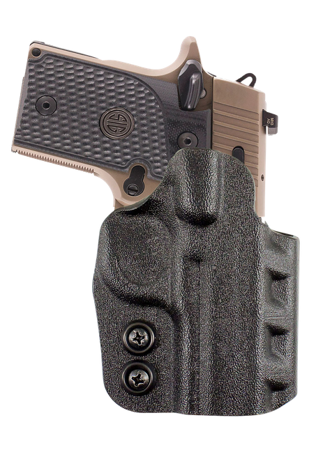 DeSantis Gunhide D94KA8JZ0 Cazzuto  OWB Black Kydex Paddle Fits Sig P365/XL/SAS Right Hand