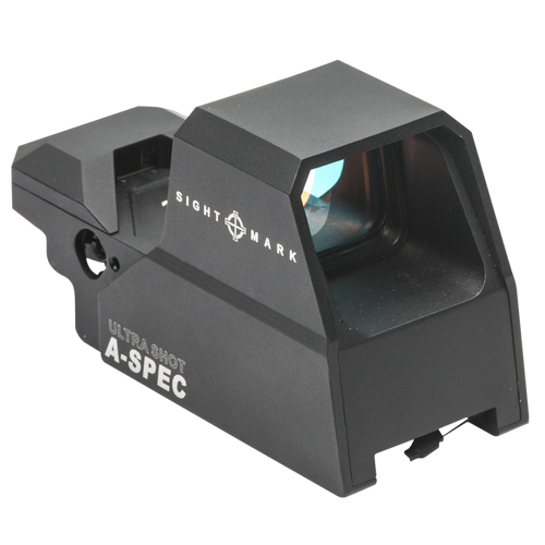 Sightmark SM26032 Ultra Shot A-Spec Open Reflex Sight Matte Black 1 x 33 mm x 24 mm 3 MOA Red Dot/5 MOA Red Dot/50 MOA Circle Multi Reticle
