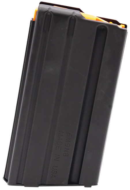DuraMag 2023041178CPD SS  20rd 223 Rem/300 Blackout/5.56x45mm NATO for AR-15 Black w/Orange Follower