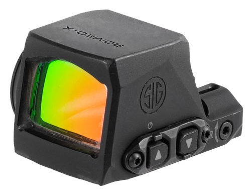 Sig Sauer Electro-Optics SORX1290 Romeo-X Compact Black 1x24mm 6MOA Green Dot Reticle RX Footprint Mount