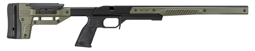 Mdt Sporting Goods Inc 104226ODG Oryx Chassis OD Green/Black Aluminum, Adj. Cheekrest, M-LOK Forend, AR-Style Grip, Barricade Stop, AICS Mag Compatible, Fits Short Action Savage Axis