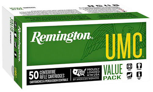 Remington Ammunition 23908 UMC Value Pack 223Rem 50gr Jacketed Hollow Point 50 Per Box/8 Case