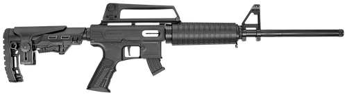 Derya Firearms TM22.FEAT.18 TM22 Feather 22 LR 10+1 18" Black Threaded Barrel, Black Anodized Aluminum Receiver w/Picatinny Rail, Black Adjustable Polymer Stock, Black Polymer Grip