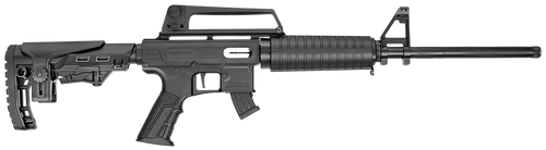 Derya Firearms TM22.FEAT.18 TM22 Feather 22 LR 10+1 18" Black Threaded Barrel, Black Anodized Aluminum Receiver w/Picatinny Rail, Black Adjustable Polymer Stock, Black Polymer Grip