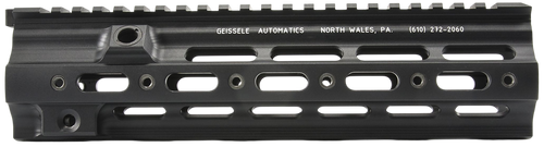 Geissele Automatics 05190B Super Modular Rail HK Black Aluminum 10.50" Long