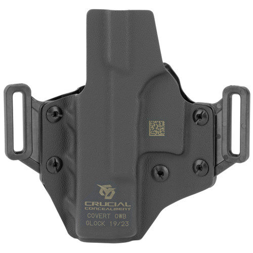 CRUCIAL OWB FOR GLOCK 19 RH BLK