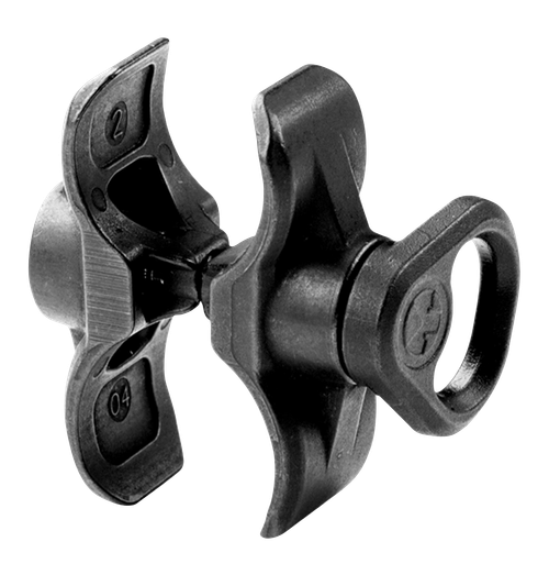 Magpul MAG493BLK Forward Sling Mount  made of Steel with Melonite Black Finish for Mossberg 590 & 590AL with Magpul SGA Stock