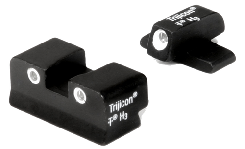 Trijicon 600481 Bright & Tough Night Sights  Green/Tritium White Outline Front Sight-Green/Tritium White Outline Rear Sight Springfield Armory XD/XD-M/XD-S