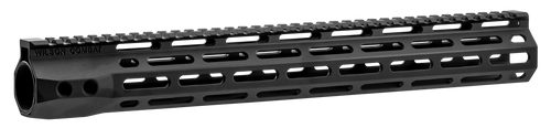 Wilson Combat TRMLOK15 M-LOK Rail  AR-15 Black Hardcoat Anodized 6005A-T5 Aluminum 15" M-LOK