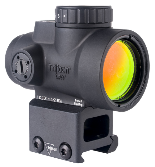 Trijicon 2200333 MRO SD  Black 1x25mm 2 MOA Green Dot Reticle Lower 1/3 Co-Witness Mount