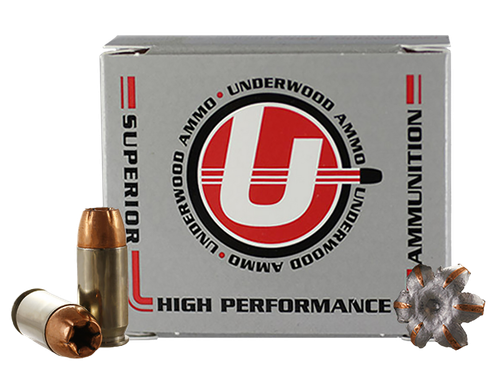 Underwood Ammo 334 Sporting  45ACP+P 230gr Jacketed Hollow Point 20 Per Box/10 Case