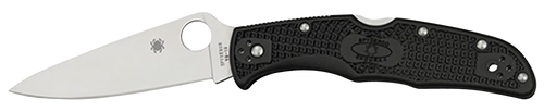Spyderco C10FPBK Endura 4 Lightweight 3.75" Folding Plain Satin VG-10 SS Blade/Purple Bi-Directional Texturing FRN Handle Includes Pocket Clip