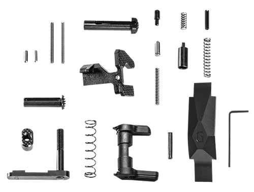 Geissele Automatics  Ultra Duty Lower Parts Kit Black, Ambi Safety, Oversized Bolt Release/Catch for AR-15
