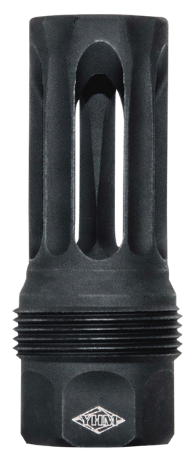 Yankee Hill 440524 sRx Q.D. Flash Hider Long Black Phosphate Steel with 5/8"-24 tpi, 9mm, 2.30" OAL & 9.375" Diameter for sRx Adapters