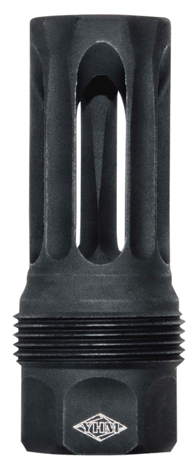 Yankee Hill 440524 sRx Q.D. Flash Hider Long Black Phosphate Steel with 5/8"-24 tpi, 9mm, 2.30" OAL & 9.375" Diameter for sRx Adapters