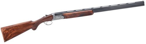 Rizzini USA 410141029 Round Body EM Full Size 410 Gauge Break Action 2rd 29" Vent Rib Barrel, Coin Anodized Silver Receiver, Fixed w/Prince of Whales Grip Grade III Turkish Walnut Stock