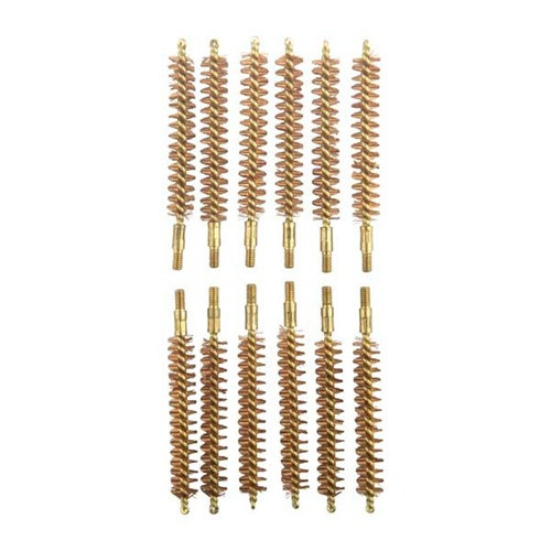 SPECIAL LINE BRASS RIFLE BRUSH 35/38/357 CALIBER 12 PACK