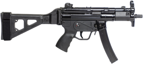 Century Arms HG6035SB-N AP5 P 9mm Luger 30+1 5.75" Threaded Barrel, Polymer Picatinny Rail Receiver, Black Synthetic SB Tactical Brace, Black Polymer Grip