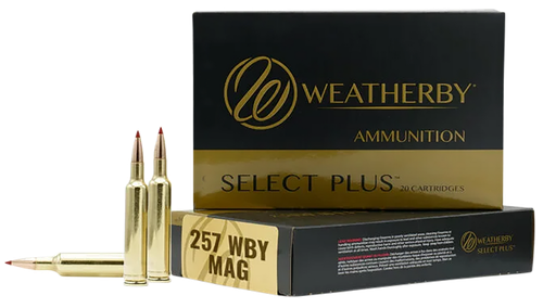Weatherby H257110ELDX Select Plus  257WthbyMag 110gr Hornady ELD-X 20 Per Box/10 Case