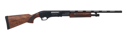 Charles Daly 930415 301 Field Compact 20 Gauge Pump 3" 4+1 22" Vent Rib Barrel, Black Anodized Grooved Receiver, Fixed Walnut Stock