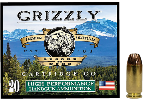 Grizzly Ammo GC4SW1   40S&W 200gr Jacketed Hollow Point 20 Per Box/10 Case