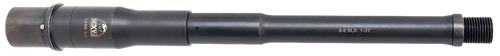 Faxon Firearms A0A863P12NGQ Big Gunner Duty 8.6 Blackout 12" Target Crown Black Oxide 4150 Steel Barrel Fits AR10