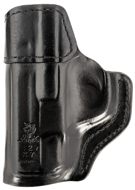 DeSantis Gunhide 127BAX7Z0 Inside Heat  IWB Black Leather Belt Clip Fits S&W M&P Shield 9/40 Right Hand