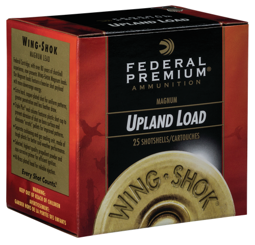 Federal PF1636 Premium Wing-Shok Pheasant Forever High Velocity 16Gauge 2.75" 1 1/8oz 6Shot 25 Per Box/10 Case