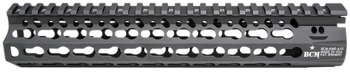 BCM KMRA10556BK KMR Alpha Handguard 10" Keymod Style Made of Aluminum with Black Anodized Finish for AR-15